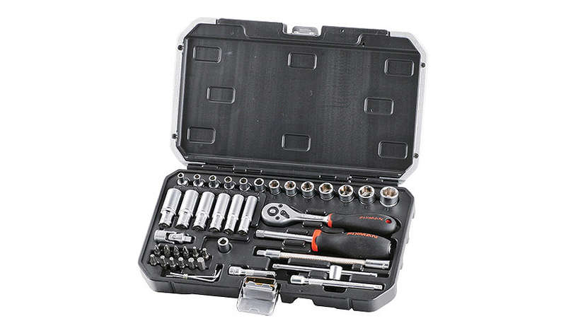 FIXMAN SOCKET DRIVE SET 42PC X 1/4" FIX B2042M