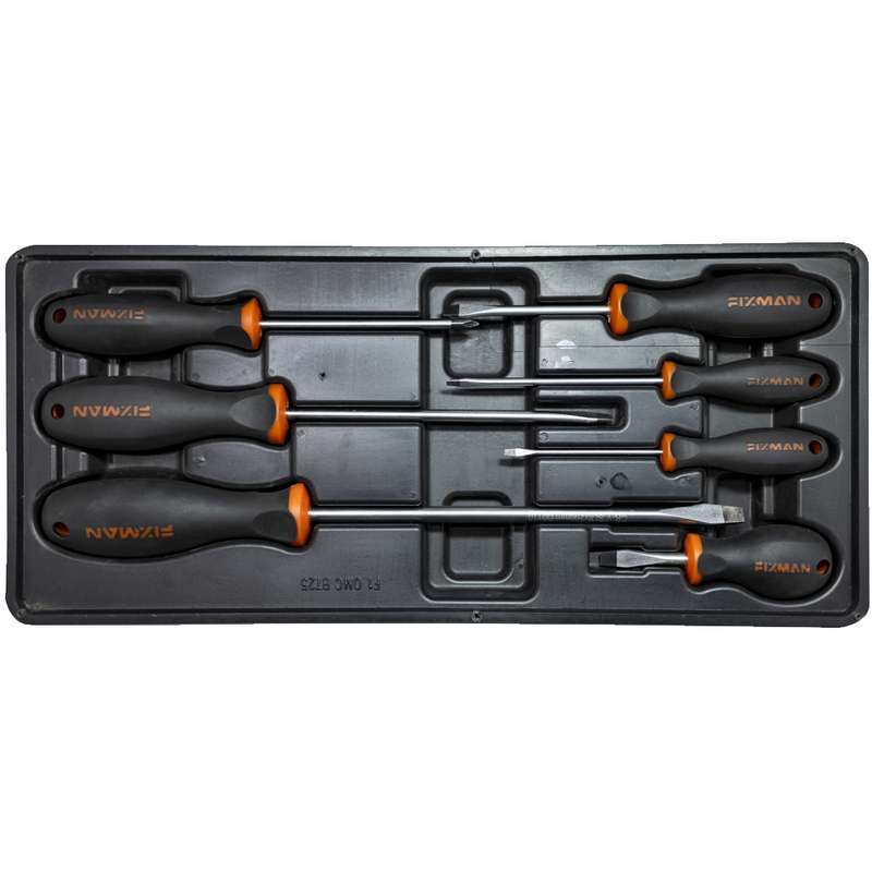 FIXMAN 7-PC SLOTTED SCREWDRIVERSFIX F1BT25