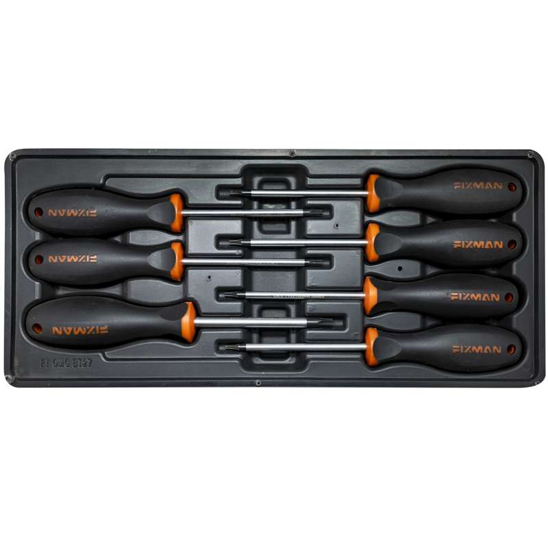 FIXMAN TRAY 7 PIECE TORX SCREWDRIVERSFIX F1BT27