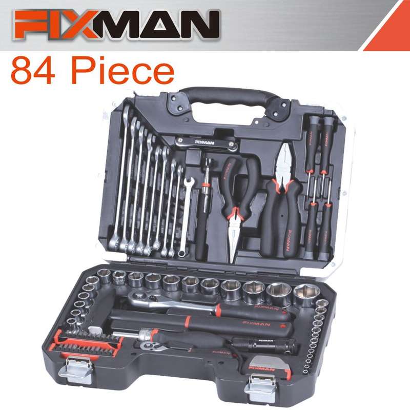 FIXMAN SOCKET TOOL SET 84PC 1/4" & 1/2"  DRIVEFIX OMCBT84