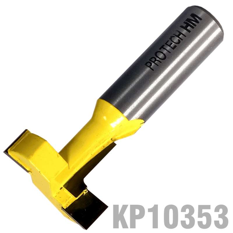 PRO-TECH- T SLOTTER &  SLAT WALL CUTTER 28MMX8MM 1/2"  SHANKKP10353