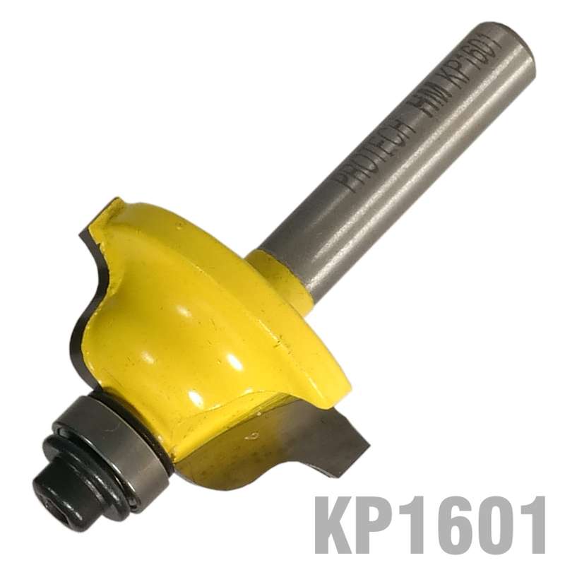 PRO-TECH- ROMAN OGEE BIT 1 1/16"  X 12MM (5/32"  RADIUS) 1/4"  SHANKKP1601