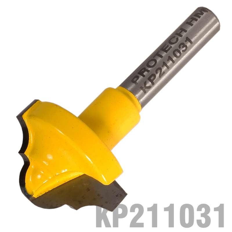 PRO-TECH- CLASSICAL PLUNGE CUTTING 1"  X 15/8"  (7/32"  DIAMETER) 1/4"  SHANKKP211031