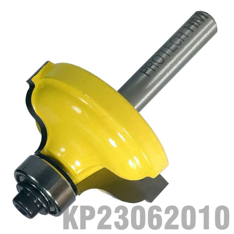 PRO-TECH- QUIRK TOPPED OGEE 1 3/8"  X 9/16"  RADIUS 3/16"  1/4" SHANK.KP23062010