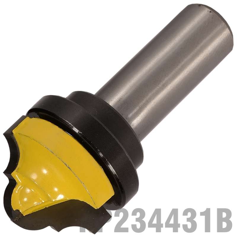 PRO-TECH- CLASSICAL PLUNGE CUTTING 1"  X 15/8"  WITH TOP BEARING (7/32"  DIAMETER)KP234431B