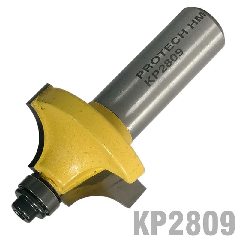 PRO-TECH- BEADING BIT 1 1/4"  X 5/8"  RADIUS 3/8"  1/2"  SHANKKP2809