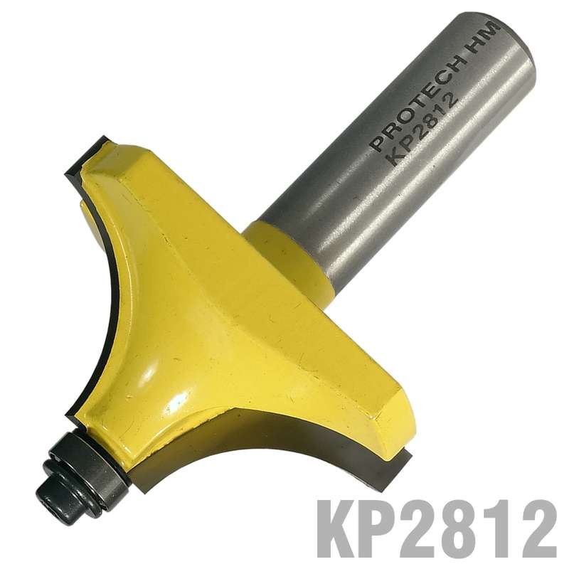 PRO-TECH- BEADING BIT 2"  X1"  RADIUS 3/4"  1/2"  SHANKKP2812