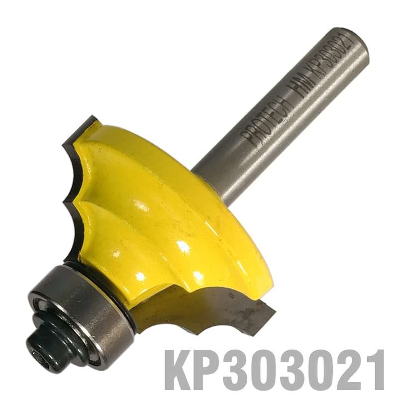 PRO-TECH- DOUBLE ROUND BIT 1 1/4"  X 9/16"  RADIUS 3/16"  1/4"  SHANKKP303021