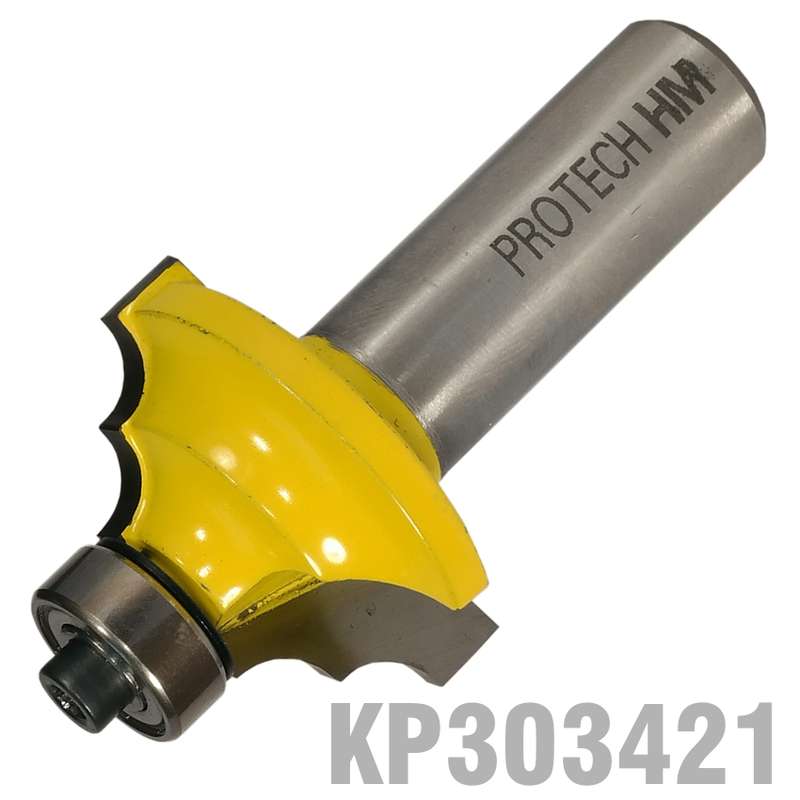 PRO-TECH- DOUBLE ROUND BIT 1 1/4"  X 9/16"  RADIUS 3/16"  1/2"  SHANKKP303421