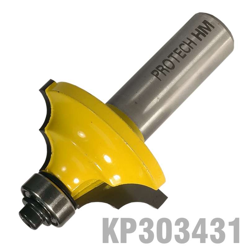 PRO-TECH- DOUBLE ROUND BIT 1 1/2"  X 11/16"  RADIUS 3/16"  1/2"  SHANKKP303431