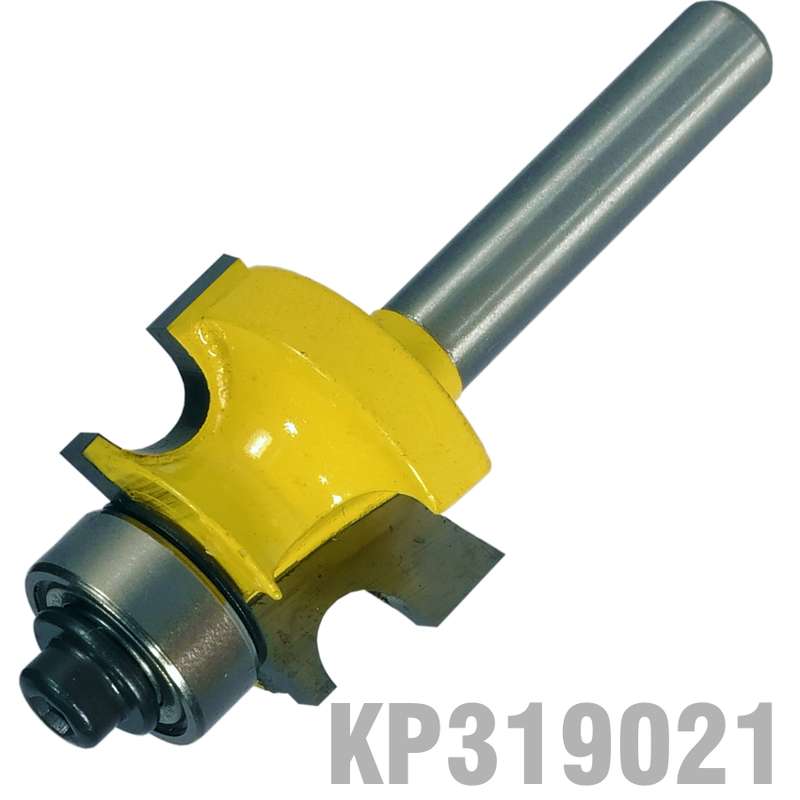 PRO-TECH- EDGE BEADING BIT 7/8"  X 9/16"  RADIUS 1/8"  1/4"  SHANKKP319021