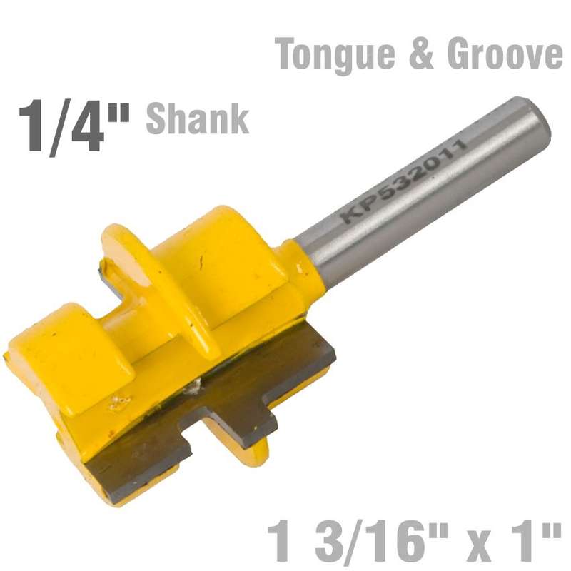 PRO-TECH- TONGUE &  GROOVE - PARALLEL 1 3/16"  X 1"  1/4"  SHANKKP532011
