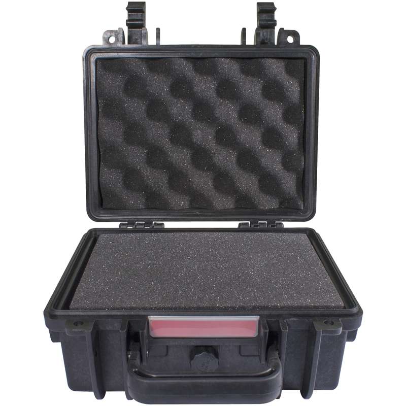 TORK CRAFT - HARD CASE 250X220X120MM OD WITH FOAM BLACK WATER &  DUST PROOF (221609)PLC1020