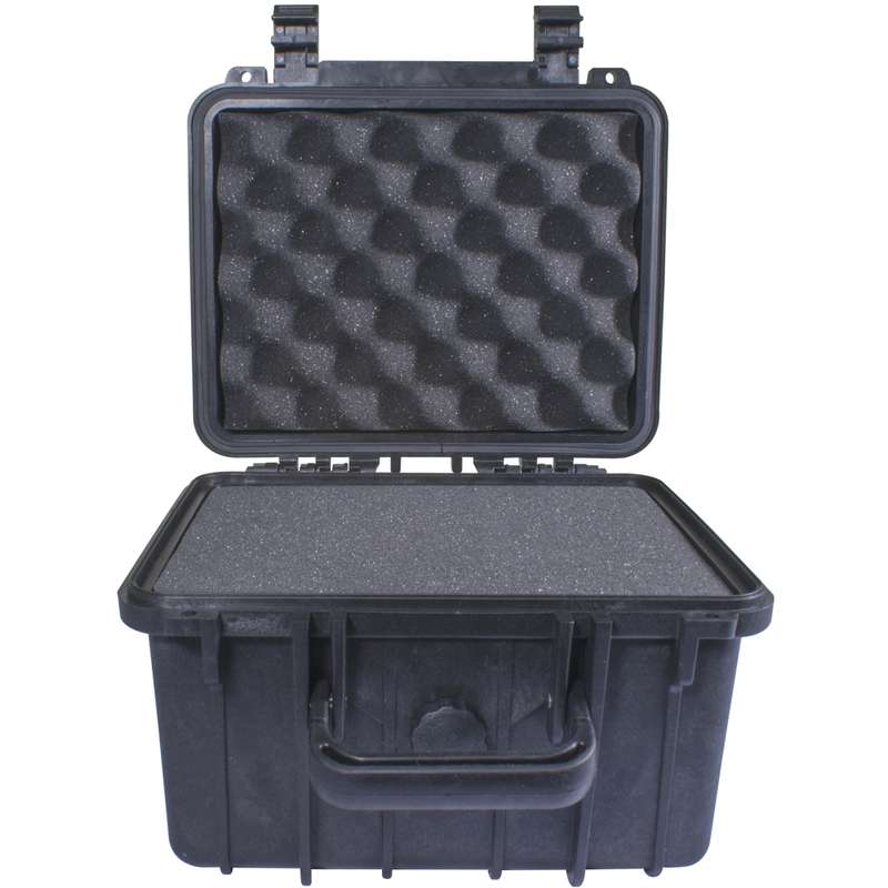 TORK CRAFT - HARD CASE 270X245X185MM OD WITH FOAM BLACK WATER &  DUST PROOF (231815)PLC1030