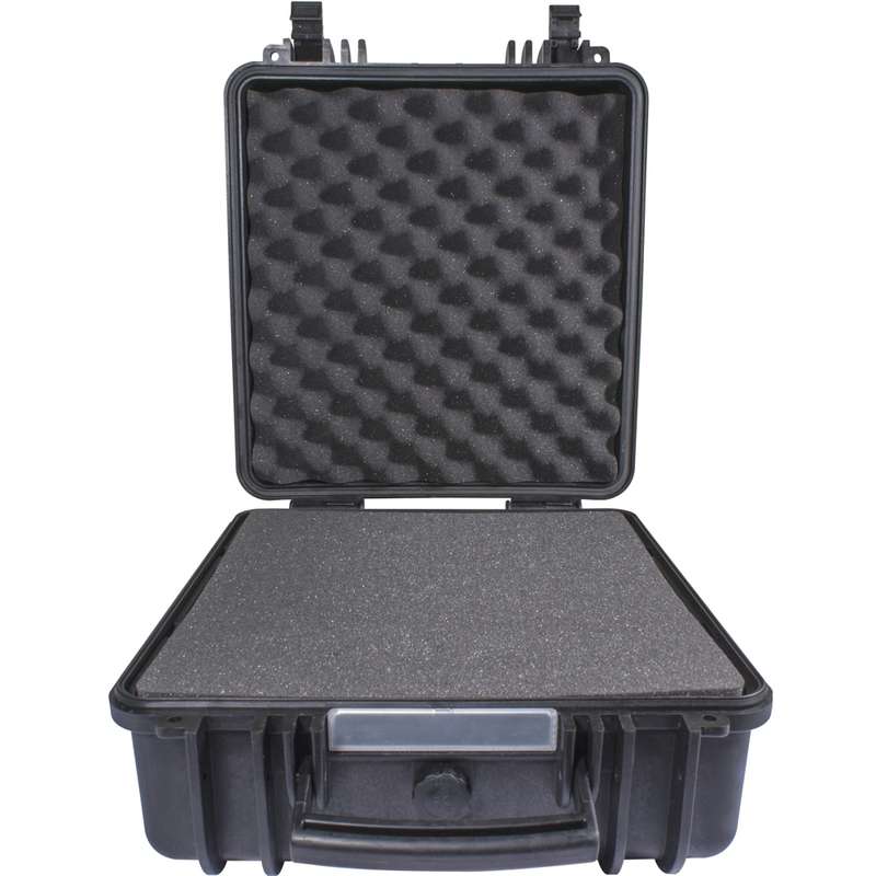 TORK CRAFT - HARD CASE 425X370X210MM OD WITH FOAM BLACK WATER &  DUST PROOF (333517)PLC1060