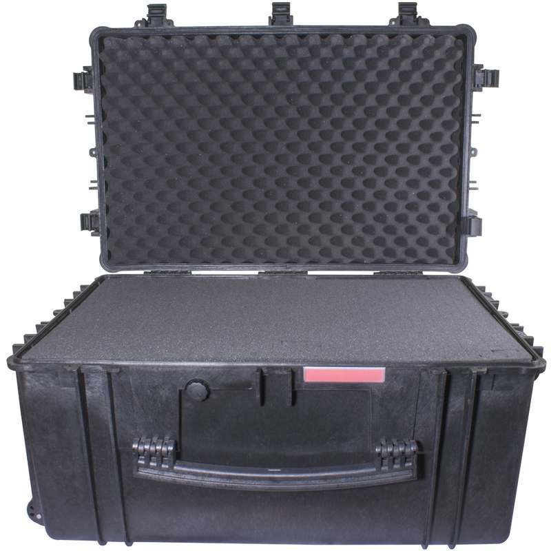 TORK CRAFT - HARD CASE 670X515X375MM OD WITH FOAM BLACK WATER &  DUST PROOF(584433)PLC1130