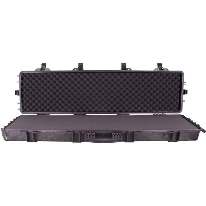 TORK CRAFT - PLASTIC CASE 1387.5X393.7X152.4MM OD WITH FOAM BLACK RIFLE CASEPLC1150