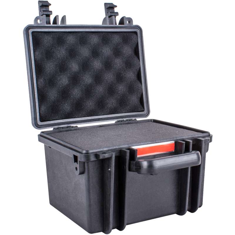 TORK CRAFT - HARD CASE 260X230X185MM OD WITH FOAM BLACK WATER &  DUST PROOF (221614)PLC1520