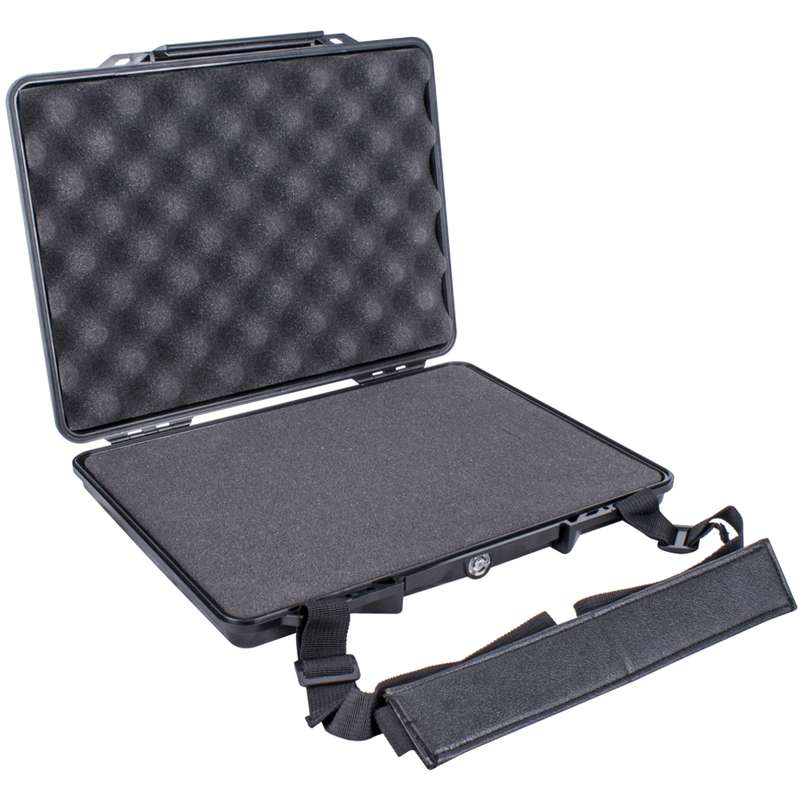TORK CRAFT - HARD CASE 345X275X60MM OD WITH FOAM BLK WATER &  DUST PROOF FOR LAPTOPPLC1540