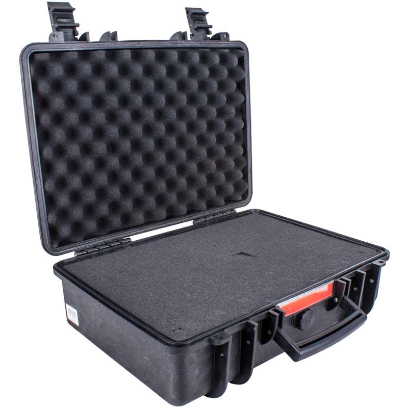 TORK CRAFT - HARD CASE 460X355X175MM OD WITH FOAM BLACK WATER &  DUST PROOF 433015PLC1580