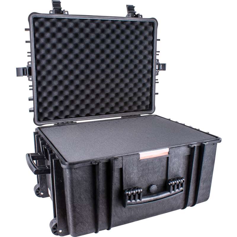 TORK CRAFT - HARD CASE 670X510X375MM OD WITH FOAM BLACK WATER &  DUST PROOF 584433PLC1630