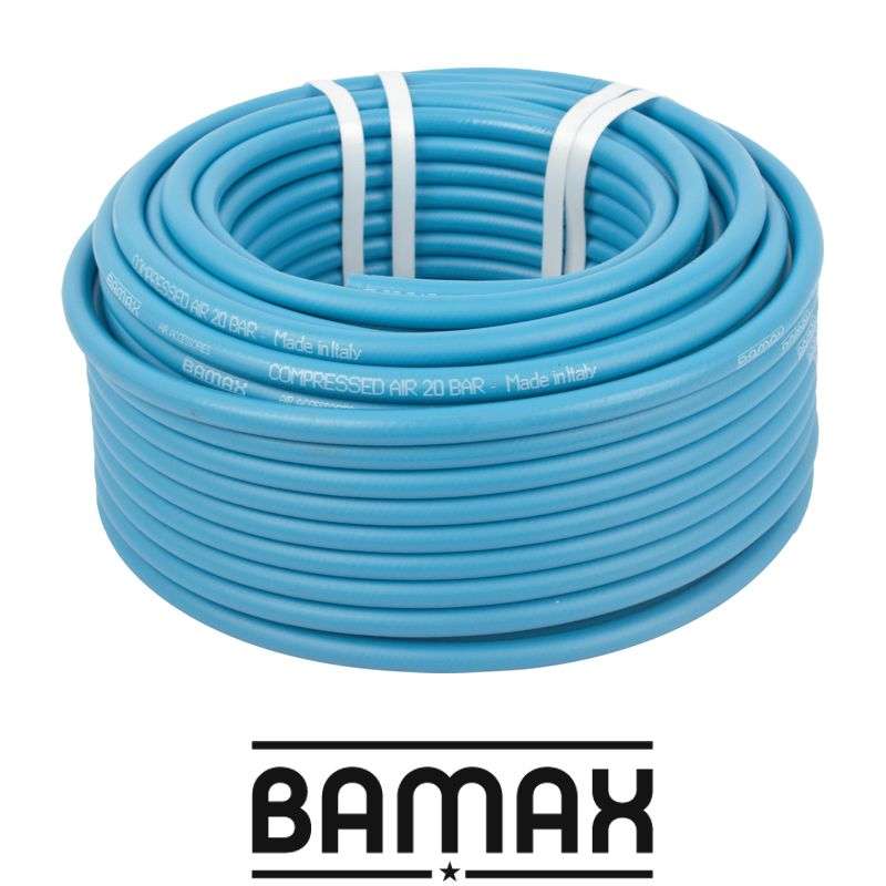 BAMAX - RUBBER HOSE 8MM X 13MM BLUE COLOUR X50MRH08 BLUE
