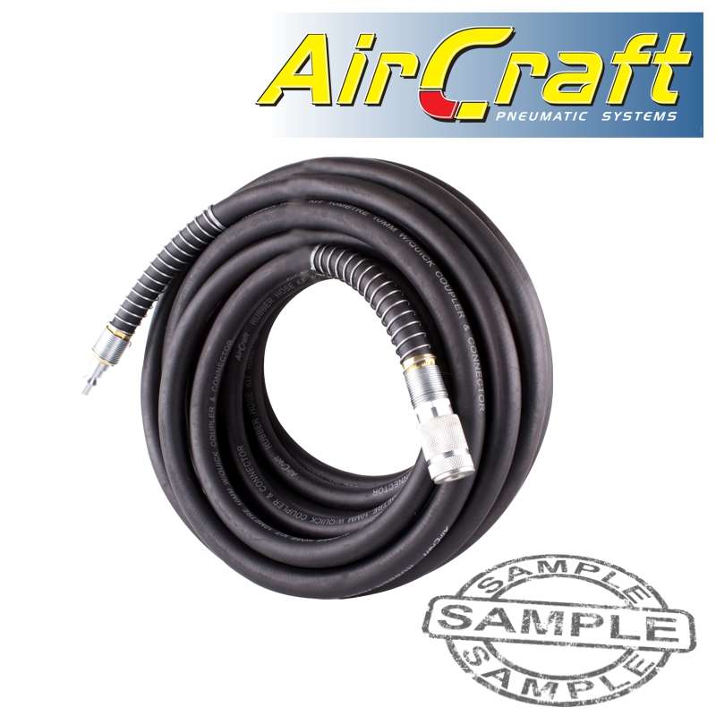AIRCRAFT - RUBBER HOSE KIT 8MM X 10M W/ARO COUPLERRHC0810-2B