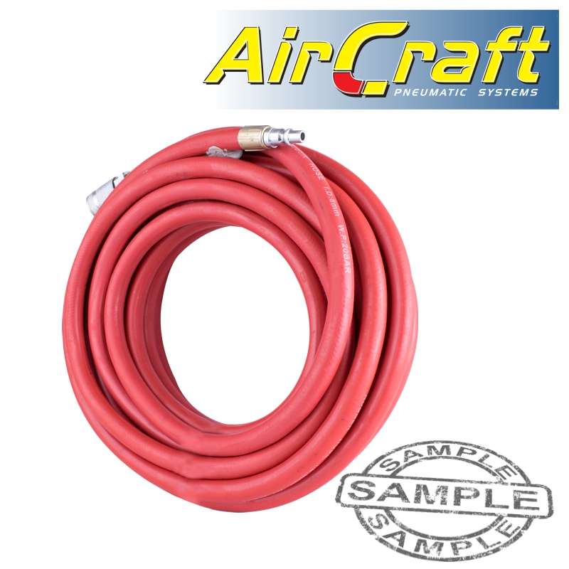 AIRCRAFT - RUBBER HOSE KIT 8MMX10M RED W/ARO COUPLERRHC0810-2R