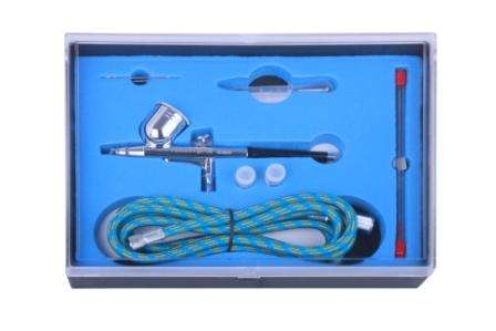 AIRCRAFT - AIR BRUSH KIT 0.2 0.3 0.5MM NOZZLES WITH 1.8M AIR HOSESG A130K
