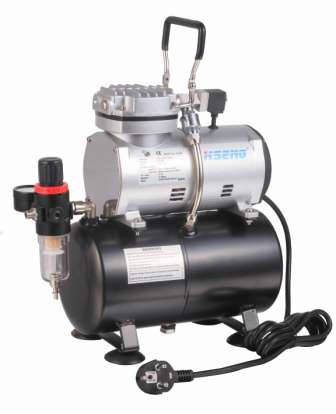 COMPRESSOR FOR AIRBRUSH 1CYL ON TANK 3LTR (AS189)