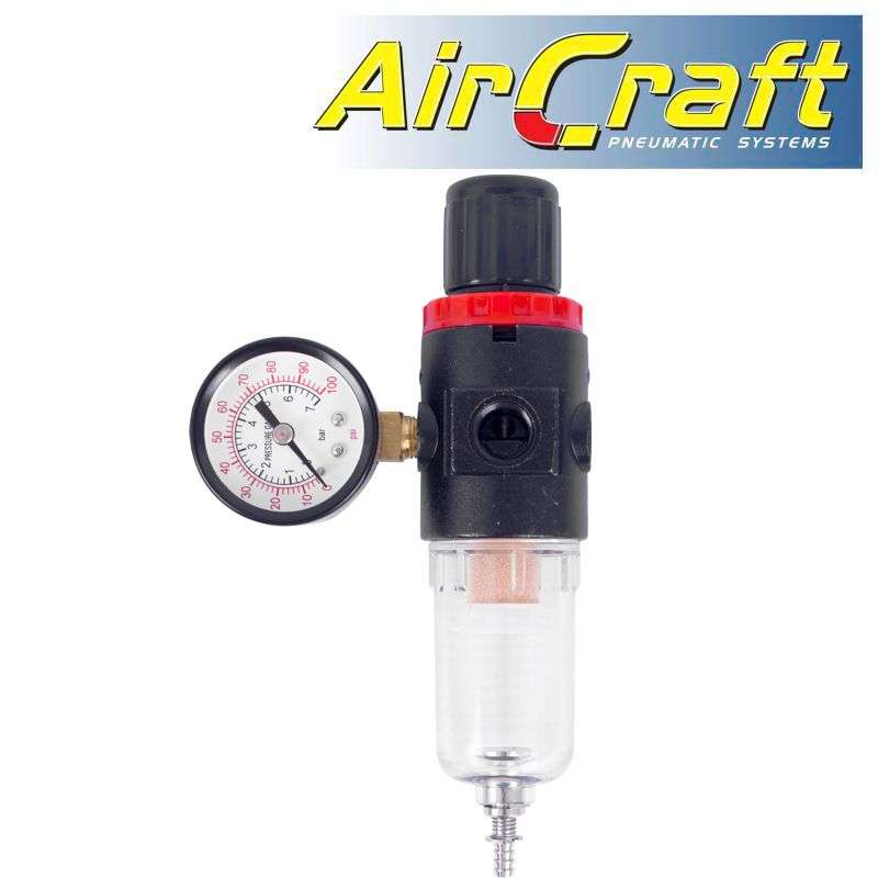 AIRCRAFT - REG. & FILTER FOR ALL MINI COMP 1/4 X 1/4 MSG COMPSP-06