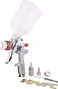 AIRCRAFT - SPRAY GUN HVLP 1.4MM NOZZLE WITH FEMALE CONNECTOR & UNIVERSAL COUPLERSG H827C