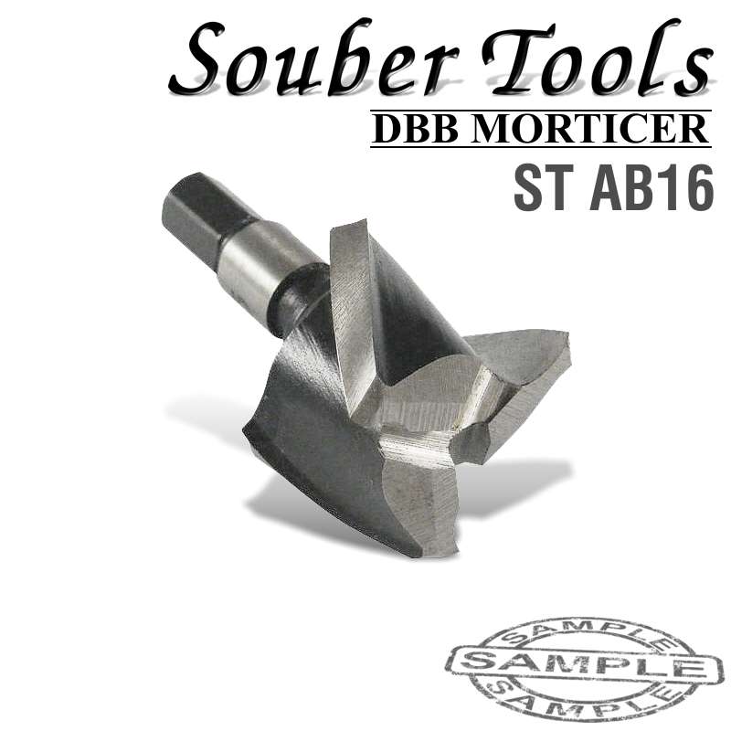 SOUBER TOOLS - CUTTER 16.2MM /LOCK MORTICER FOR ALUMINIUM SNAP ONST AB16