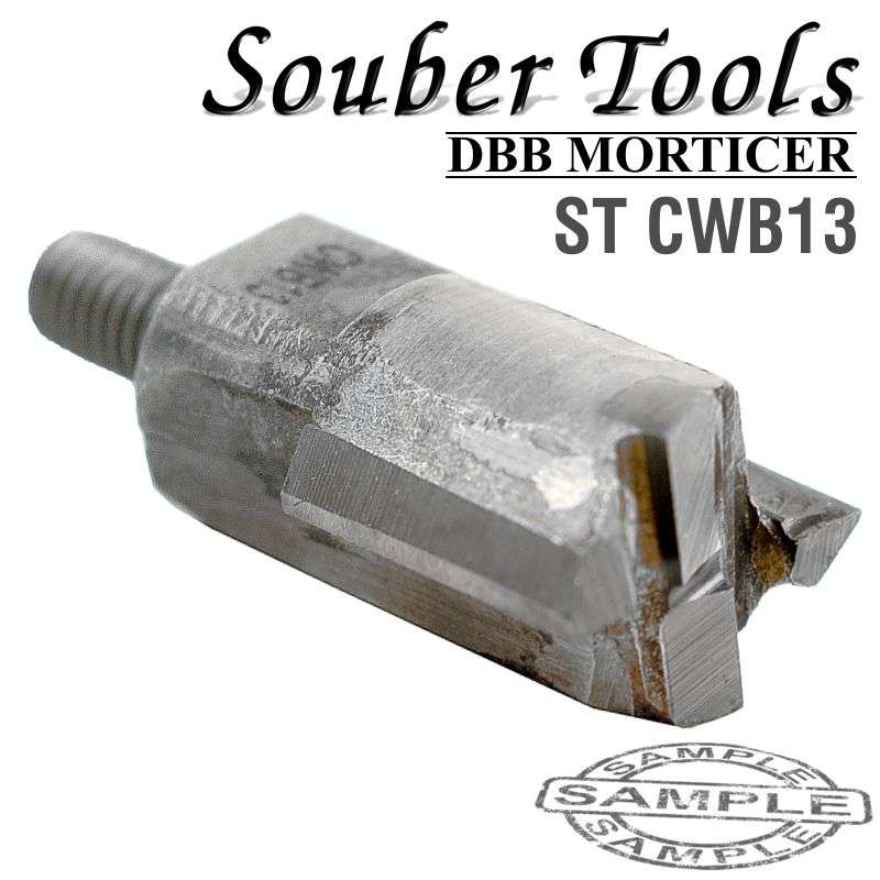 SOUBER TOOLS - CARBIDE TIPPED CUTTER 13.2MM /LOCK MORTICER FOR WOOD SCREW TYPEST CWB13