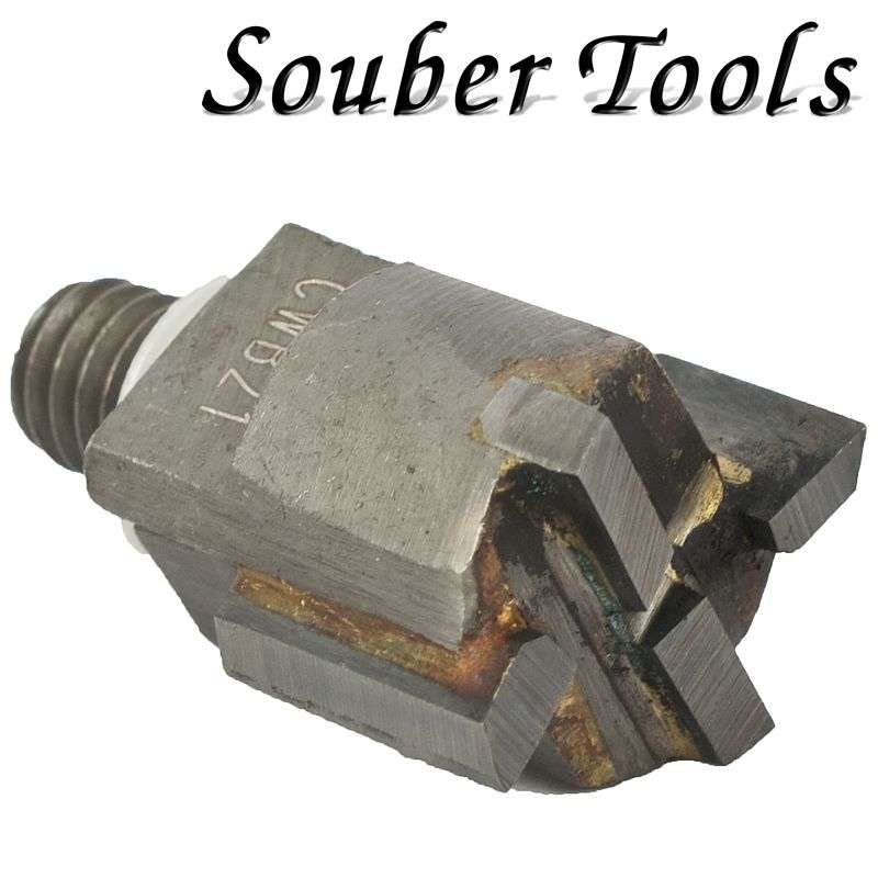 SOUBER TOOLS - CARBIDE TIPPED CUTTER 21MM /LOCK MORTICER FOR WOOD SCREW TYPEST CWB21