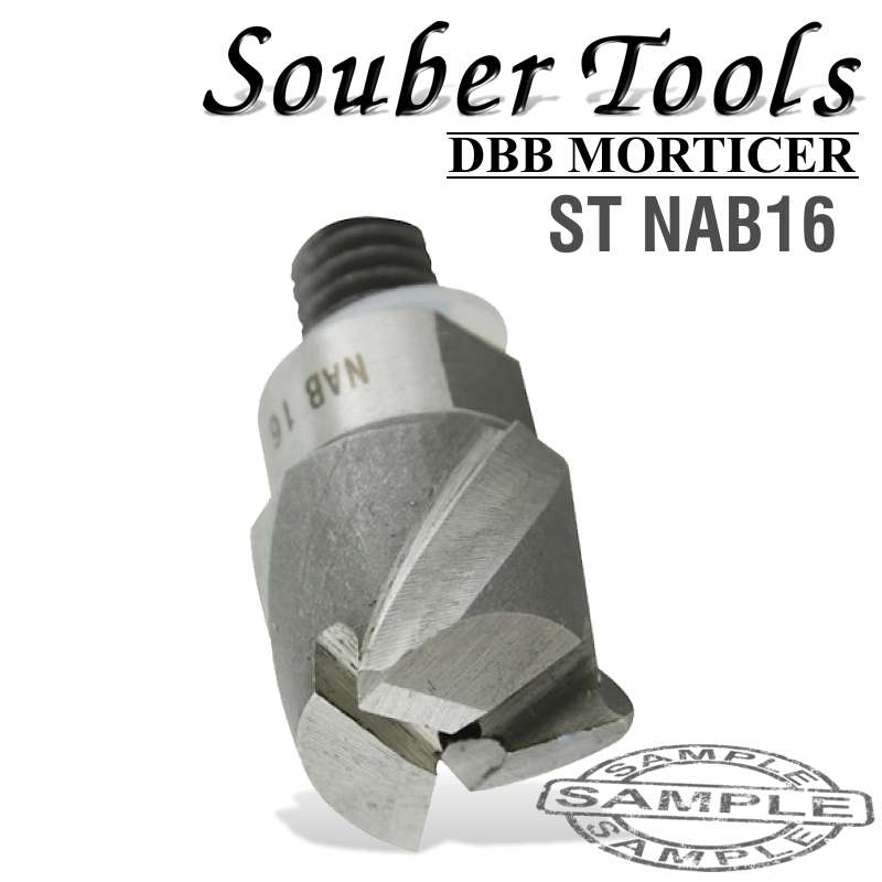 SOUBER TOOLS - CUTTER 16.2MM /LOCK MORTICER FOR ALUMINIUM NEW SCREW TYPEST NAB16