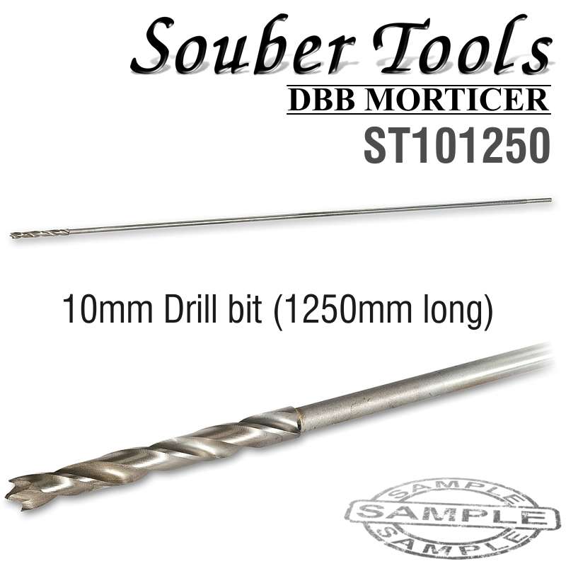 SOUBER TOOLS - LONG WOOD DRILL 10 X 1250MMST101250