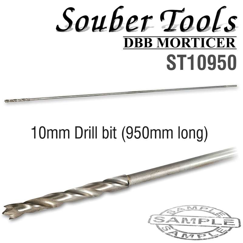 SOUBER TOOLS - LONG WOOD DRILL 10 X 950MMST10950