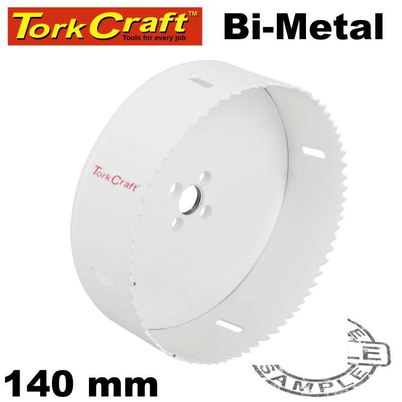 TORK CRAFT - 140MM BIM42 BI METAL HOLE SAWTC12153