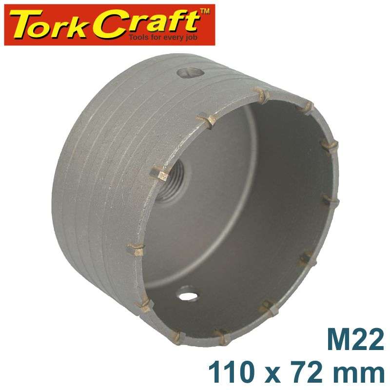 TORK CRAFT - HOLLOW CORE BIT TCT 110 X 72MM M22TC322213