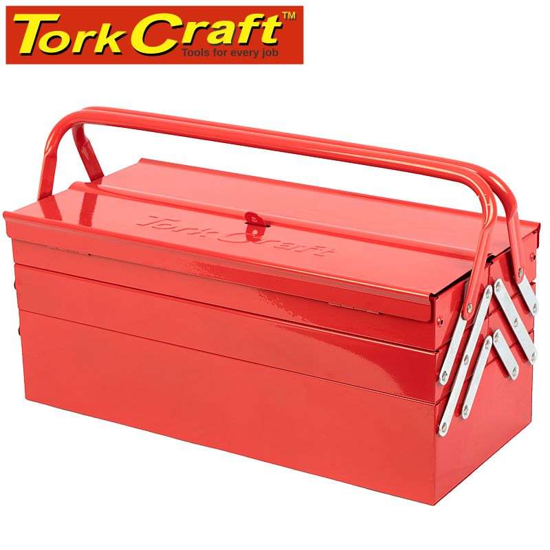 TORK CRAFT - CANTILEVER TOOL BOX EMPTY 5 TRAY 468 X 218 X 203MMTCTB001