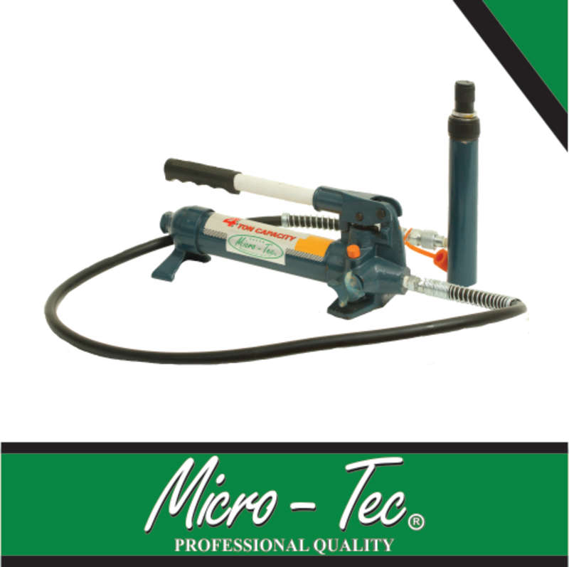 TM31041P 4t PORTA POWER HYDRAULIC HAND PUMP + HOSE ONLY - MICRO-TEC