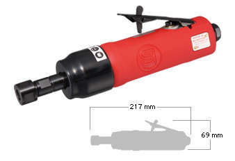 SHINANO AIR TOOLS - 4,500rpm. 1/4" Collet Die Grinder - 2015A
