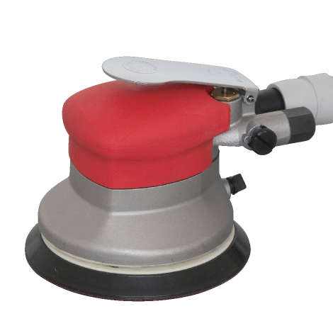 SHINANO AIR TOOLS - 6" Dual Action Sander Dust Free - 3113-6A