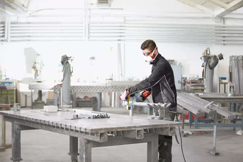 FLEX - Burnishing machine and pipe belt sander TRINOXFLEX SET - BSE14 3 INOX Set