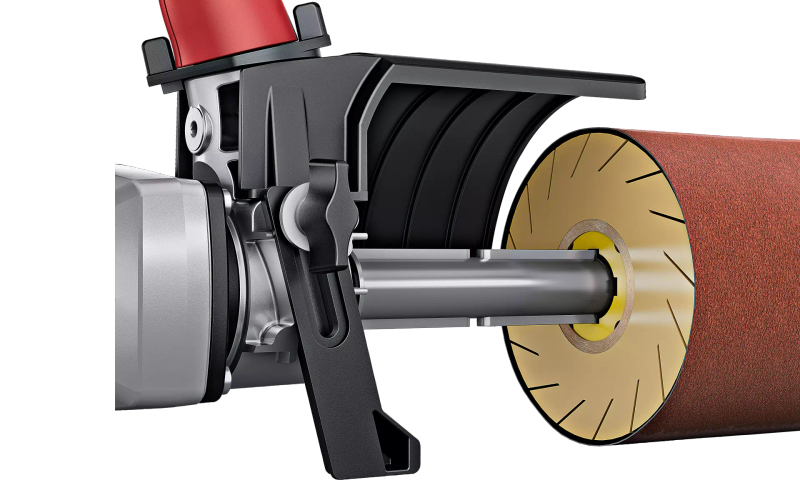 FLEX - Burnishing machine and pipe belt sander TRINOXFLEX SET - BSE14 3 INOX Set