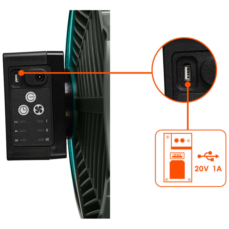 POWER ACTION -  Cordless fan -  CF20