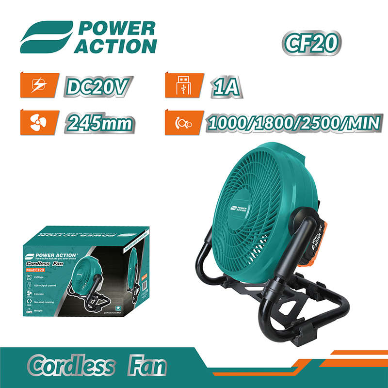 POWER ACTION -  Cordless fan -  CF20