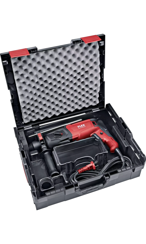 FLEX - 26mm SDS+  Rotary Hammer Drill, 2Kg, in Kit Box - CHE2 28