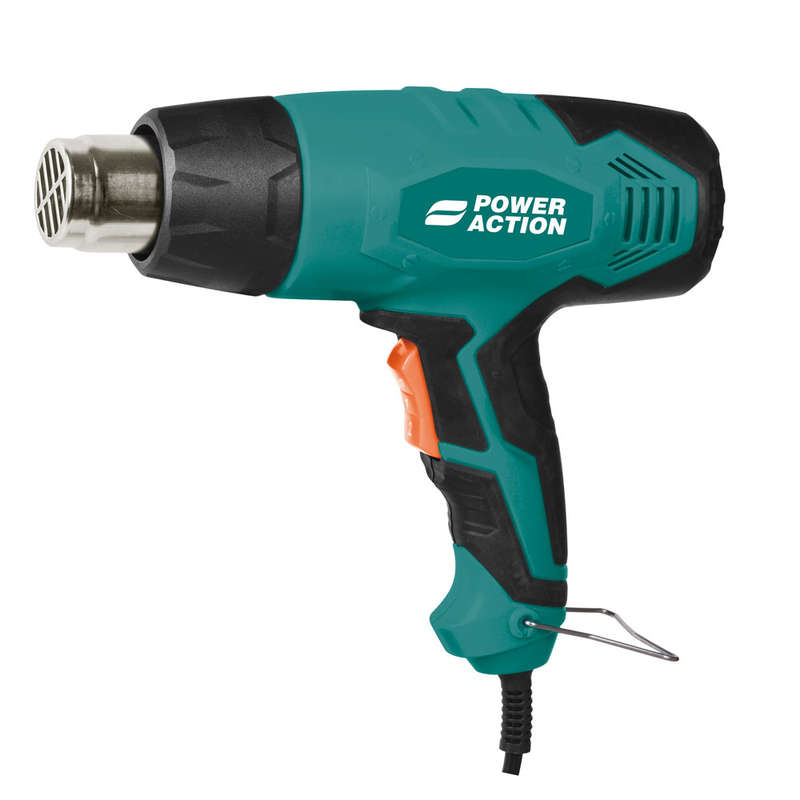 POWER ACTION - Heat gun with 2 speed setting & 2 heat setting - HG2000
